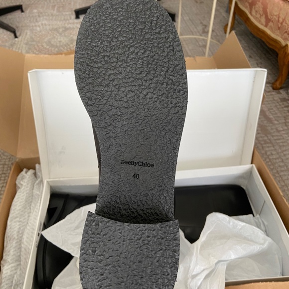 See by Chloe Leather Riding Boots, 40 - Picture 7 of 10